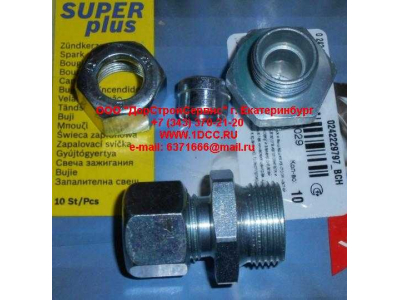 Фитинг прямой 12 - M22x1.5 ЕВРОПА 076.015-00 фото 1 Чита