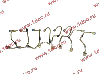Трубки высокого давления, комплект на ДВС 8шт WP10E3 SHAANXI / Shacman (ШАНКСИ / Шакман) 612600080633(-640) фото 1 Чита